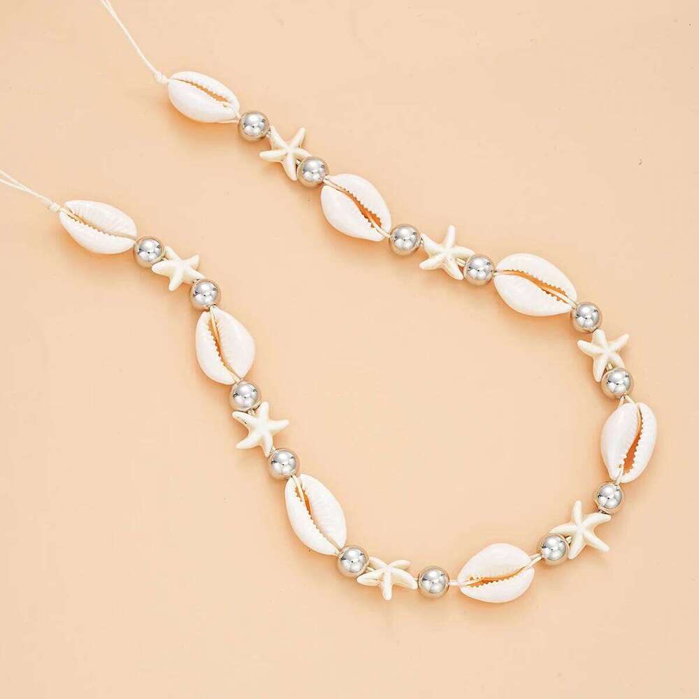 Bohemia Fashion Starfish Shell Belly Chains for Women Summer Beach Rice Beads Beaded Body Chain Bikini Jewelry Gfits 2024 New S260304