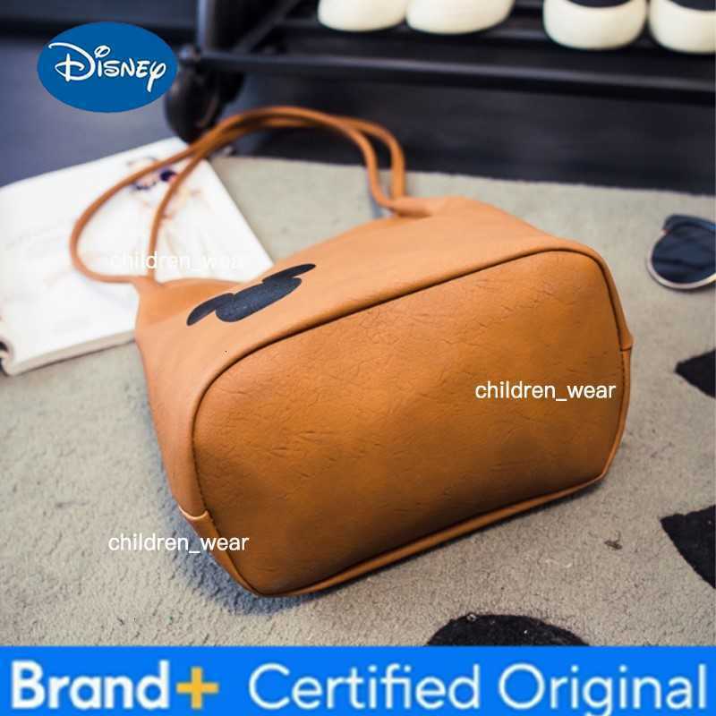 Disney Famous Brand Handbag Women PU Leather Organizer Small Cute Bucket Bag Messenger Feminina Designer Luxury Bags Bolsas De Mujer H260305