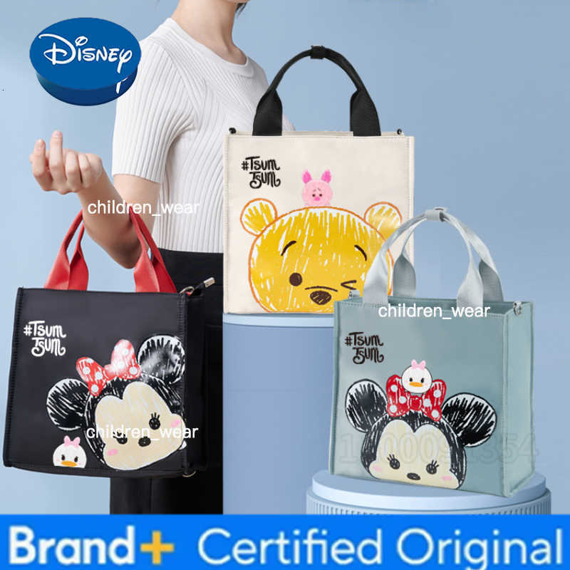 Disney Original New Baby Diaper Bag Handbag Luxury Brand Fashion Baby Bag Multifunctional Cartoon Cute Diaper Bag Backpack H260305
