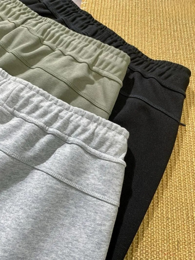 Designer pants Men sweatpants tshirt Cross-Border Knitted Tech Fleece Side-Glued Large Flap Pocket Pants Sports Baggy Shorts 41