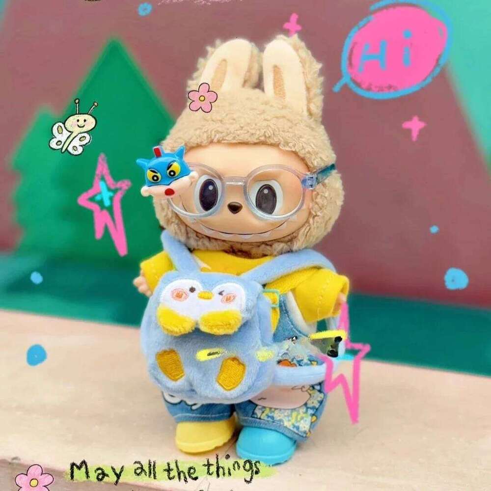 Fashionable Plastic For Labubu 3.0 Colorful Glasses Mix Match Doll Ornament Accessories Macaron BJD Z260305