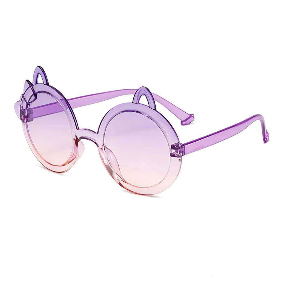 Sun Shades Classical Cartoon Ears Glasses Trendy Children Sunglasses For Stage Performance Travel Z260305