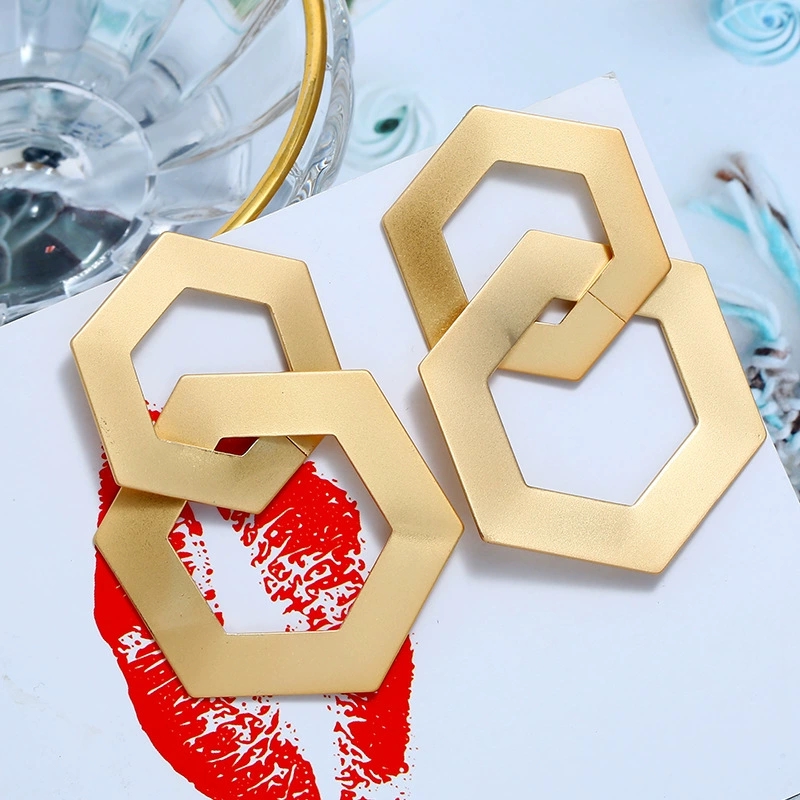 Trendy Statement Pieces Streamlined Post Ear Closures Complement Any Outfit