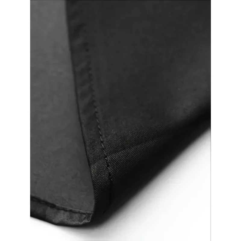 2025 Brand New Mens Shirt Fashion Elastic Plaid Long Sleeve Male Shirts M260305