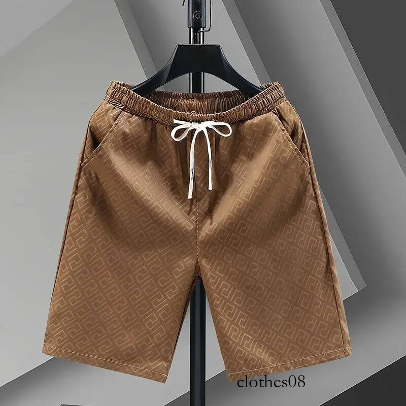 Shorts Summer Thin Fifth Trendy Casual Men's Home Large Trunks Outer Wear Quick-Drying Beach Pants