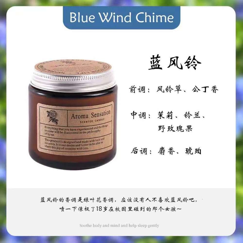 Trendy Glass DIY Wholesale Handmade Smokeless Fragrance Essential Oil Plant Wax Aromatherapy Candle Cup Ins W260304 W260305