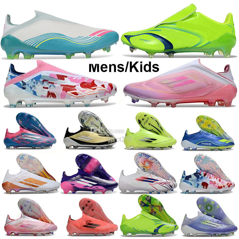 Mens Kids YouthSoccer Cleats Lionel Messis F5O Bapxe x 50 TUNiT Pure Victory Sparkfusion Lamine Yamal Road To Glory Triunfo Estelar Messis FG Football Boots