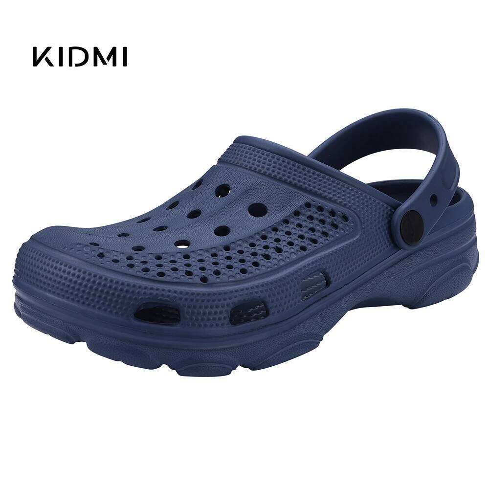 Kidmi Fashion Summer Clogs Outdoor Breathable Beach Soft Men Garden Slippers Home Sandals