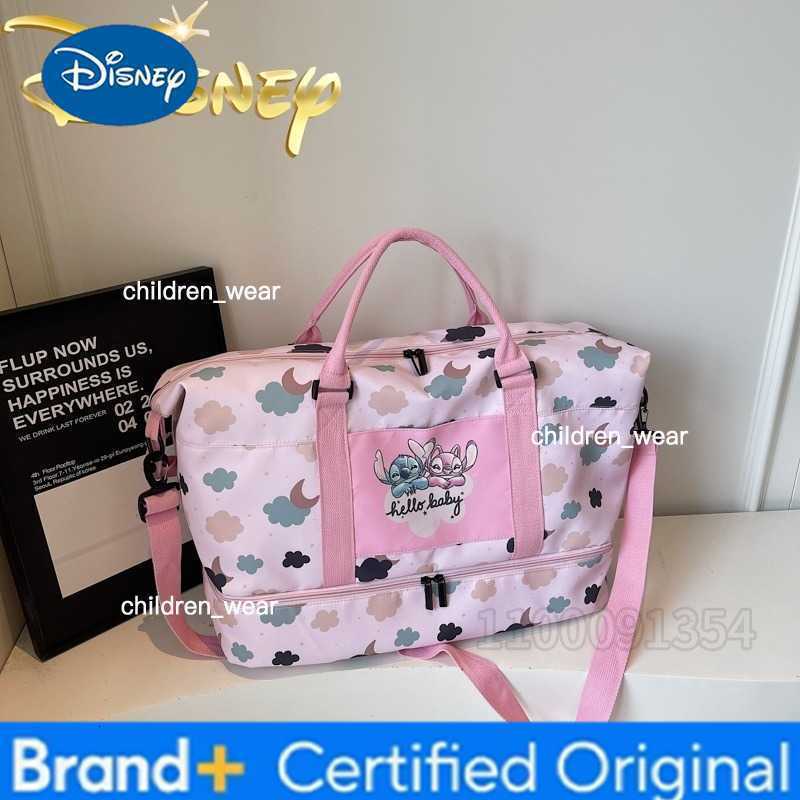 Disney New Diaper Bag Handbag Large Capacity Baby Diaper Bag Handbag Cartoon Multifunctional Baby Products Storage Bag H260305