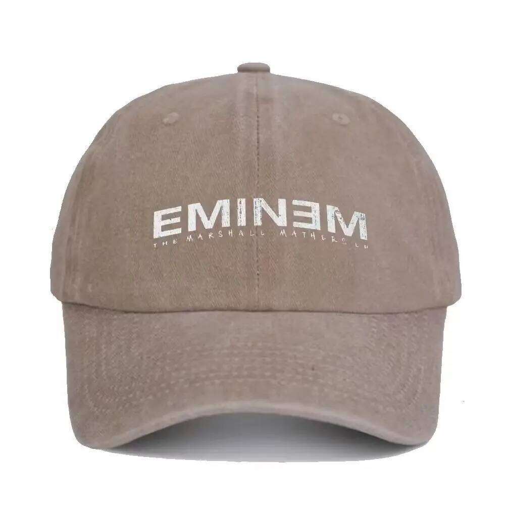 Vintage Rapper Rap God Eminem Baseball Men Women Distressed Washed Headwear Outdoor Workouts Adjustable Fit Caps Hat Y260304