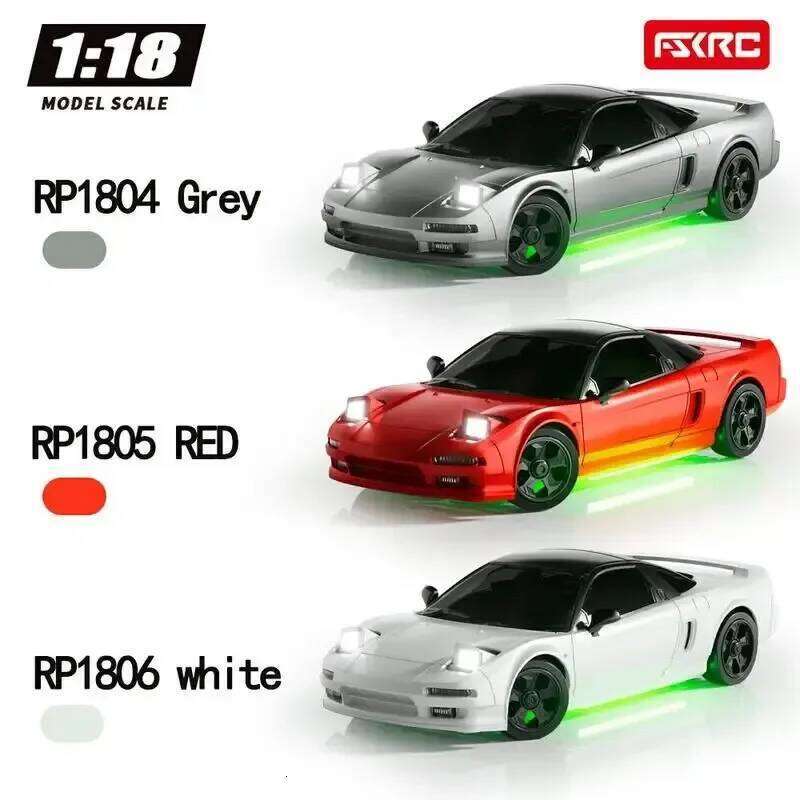 In Stock HB RP1804 1/18 RTR 4WD Drift Car Sports Model Gyroscope - 2 Tires Included Ready to Run Christmas Gifts For Boys Z260304