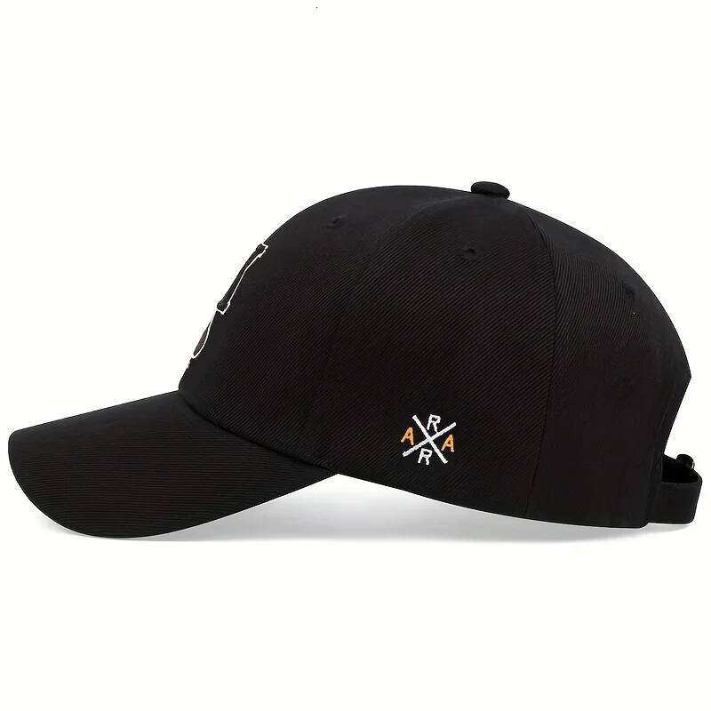 Unisex Spades K Embroidery Baseball Caps Outdoor Adjustable Spring and Autumn Casual Sunscreen Hat Y260304