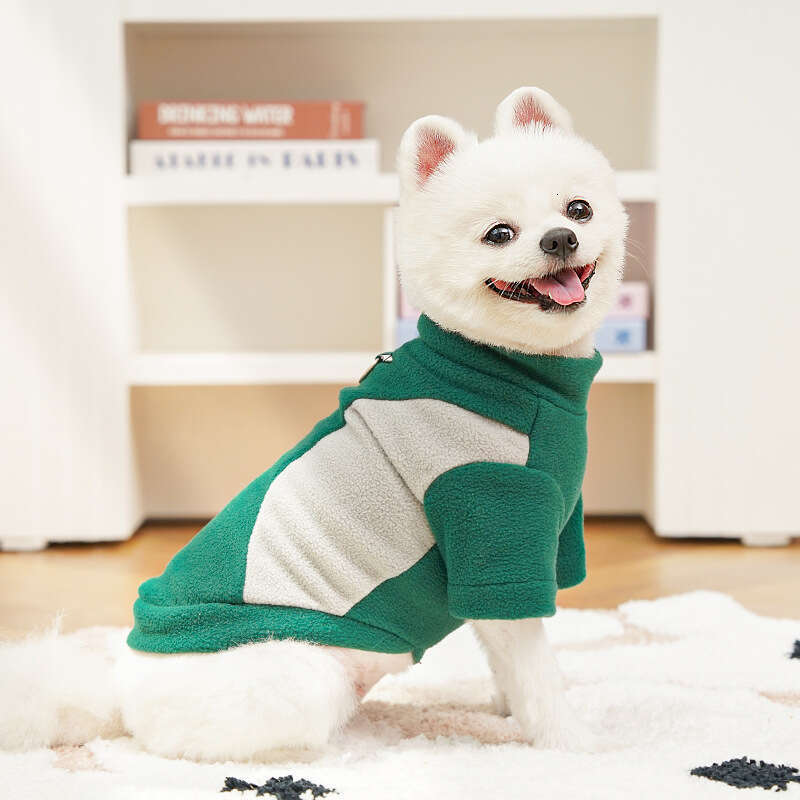 Famous brand Autumn and winter cross border new apparel clothing shirts pet base layers cat clothes dog accessories fleece lined sportswear pupakaIK