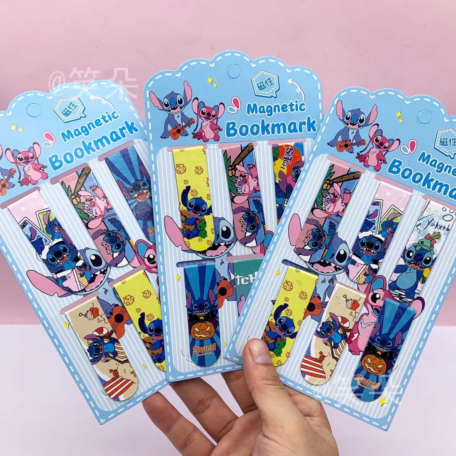 Disney Sticky Magnetic Bookmark - Cartoon Cute Star Baby - Stickeri Double-Sided Magnetic Bookmark - Student Page Holder H251119