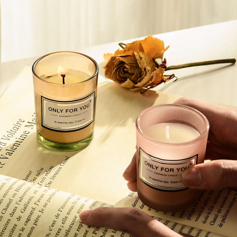 Aromatherapy Candle Atmosphere Ins Decoration Niche Romantic Mood Sleep Aid Home Indoor Long-lasting High-end Gift W260304 W260305