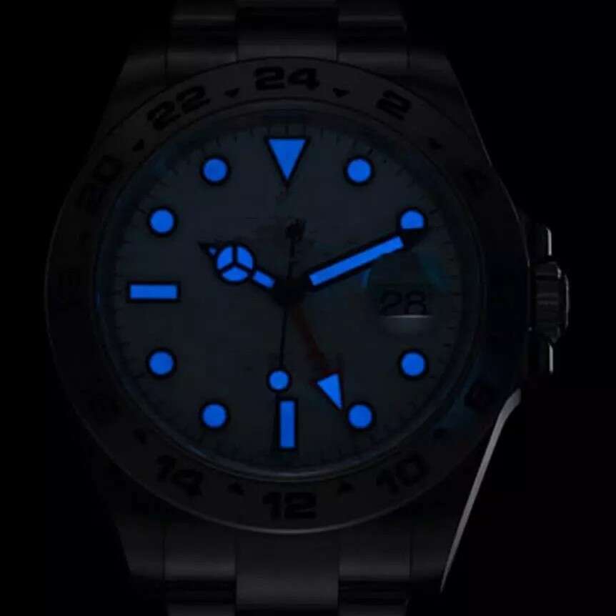 Manufacturer Supply Mechanical Movement Casual AAA Calendar Steel Band Pointer Men's Watch High-Quality