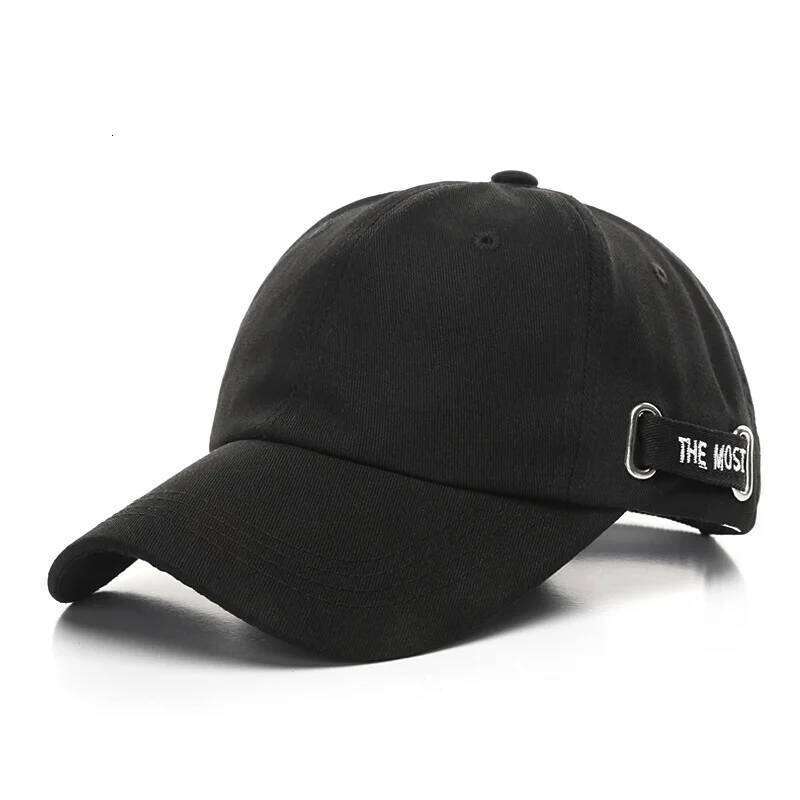 Fashion Cap Hats Men and Women Solid Color Snapback Caps Baseball Hat for Students Y260304