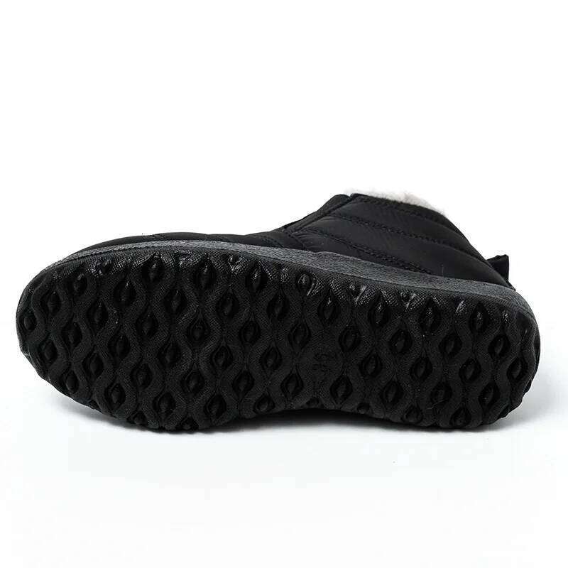 Kidmi Winter Fuzzy Warm Cold-proof Velvet Antiskid Waterproof Boots Outdoor Indoor Soft House Women Shoes