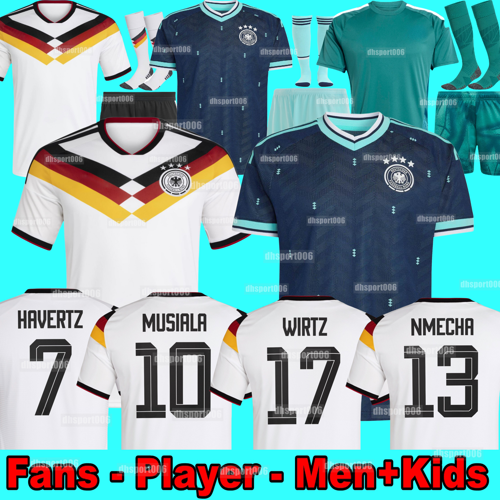 Germany jersey 2026 World Cup soccer jerseys Kit Women football shirts men kids set goalkeeper Deutschland HAVERTZ GNABRY Long sleeves goalkeeper training