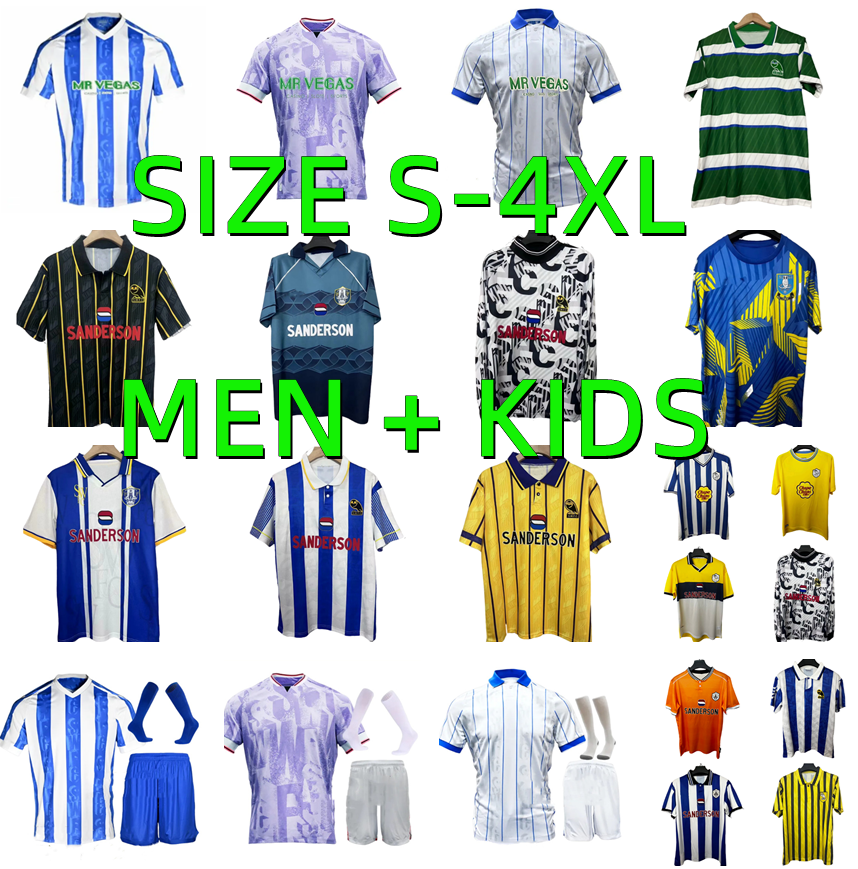 25 26 Sheffields Wednesdays soccer jerseys 2025 2026 Will Vaulks Callum Paterson Michael Smith Tyreeq Bakinson Retro 91 93 94 95 97 98 99 01 football shirts Men kids kit