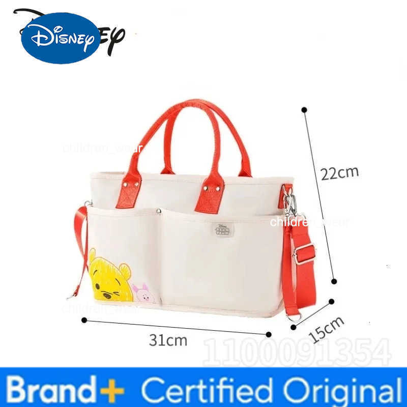 Disney Mickey New Diaper Bag Fashionable Baby Diaper Bag Cartoon Large Capacity Portable Storage Baby Products Bag High Quality H260305