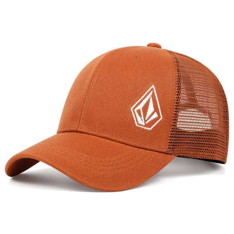 2025 New Diamond Embroidered Cotton Mesh Men's Hip Hop Decorative Women's Outdoor Sports Sunshade Baseball Hat Y260304