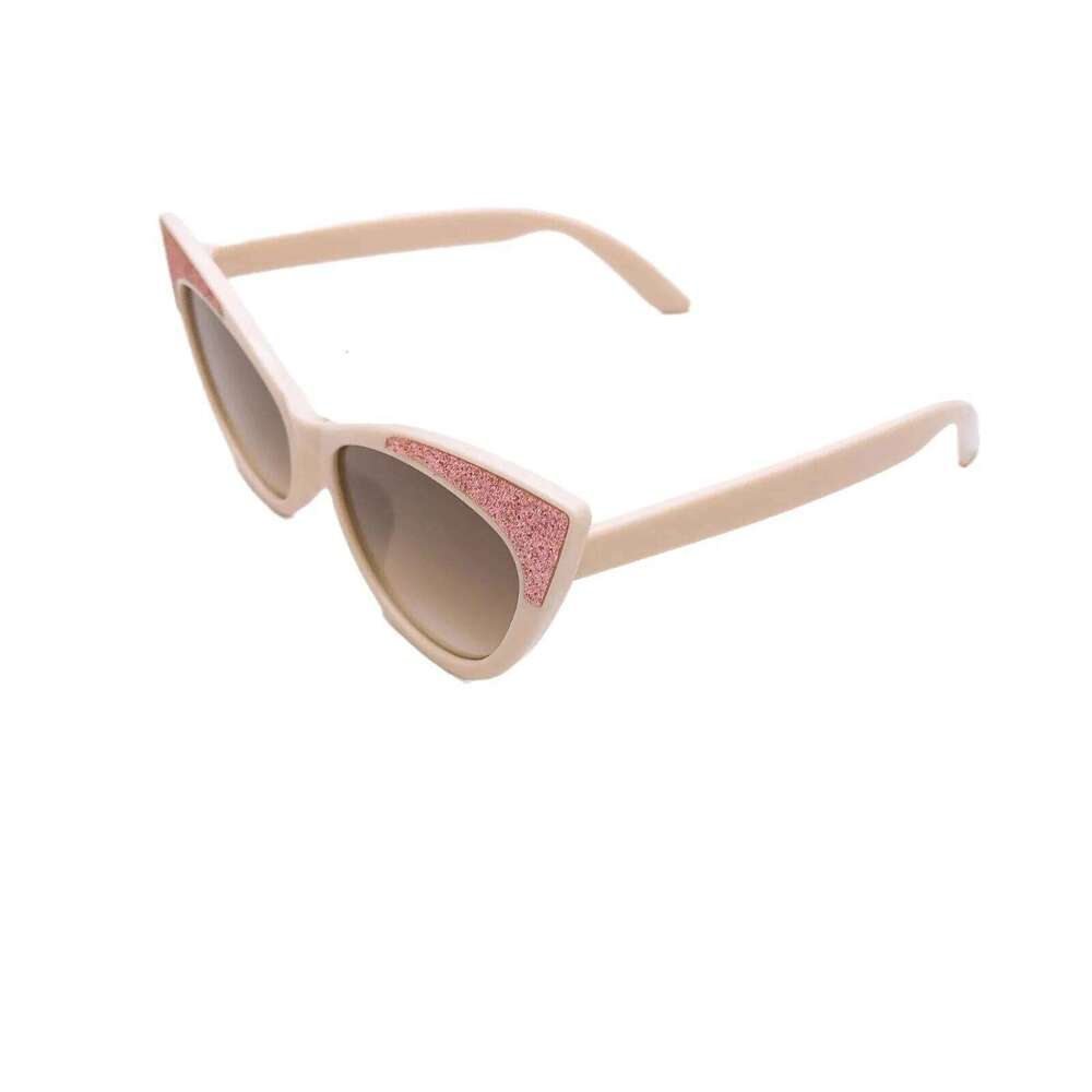 2025 candy color baby outdoor sunshade sunglasses Children's new thin shiny patch cute cat ear Z260304