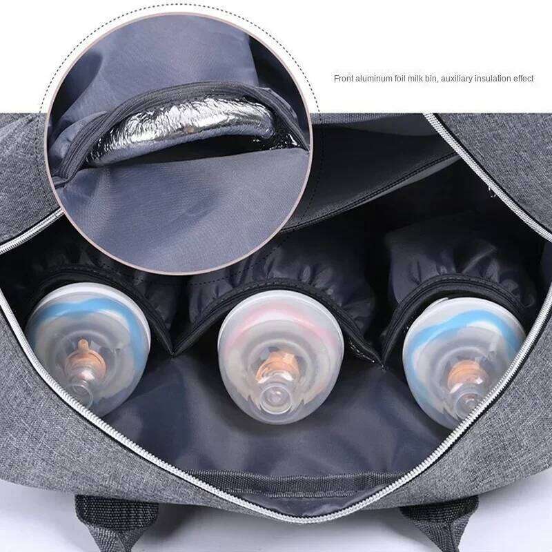 Nappy Mummy Bag Waterproof Travel Baby Diaper for Mom Stroller Mommy Maternity Totes Shoulder Bags Z260304