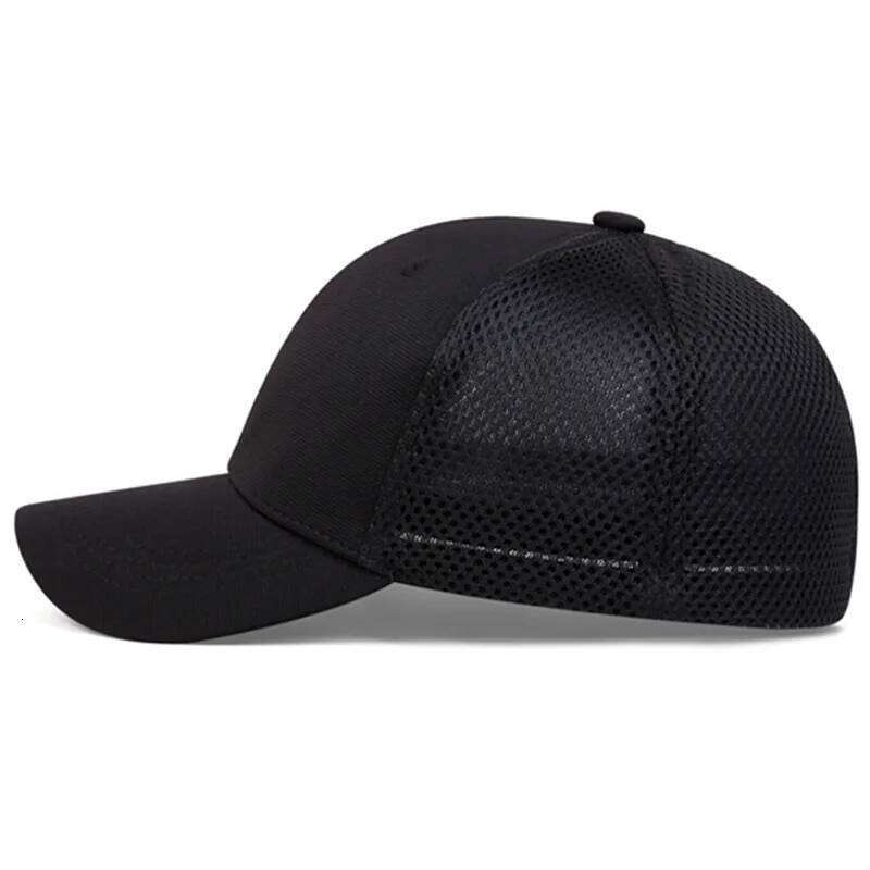 Adult Back Closed Baseball Cap for Small Head Lady Man Blank Hiphop Snapback Hat Fitted Flat Caps 58cm to 60cm Y260304