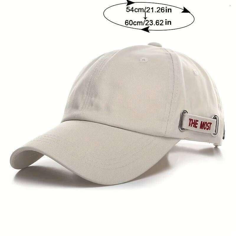 Fashion Cap Hats Men and Women Solid Color Snapback Caps Baseball Hat for Students Y260304
