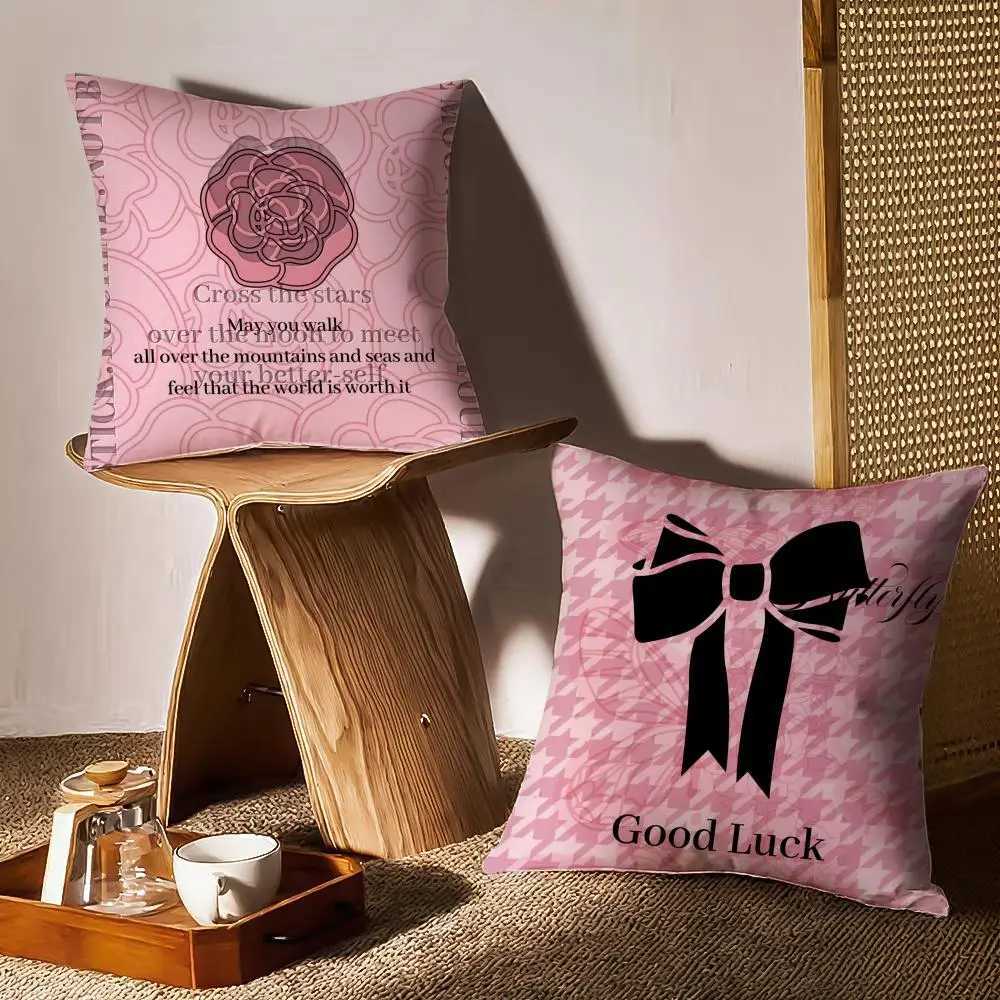Hot Selling High-end Printing Pillow Case Anti-dustmite Pillowcase Invisible Zipper Silky Short Plush Sofa Cushion CoverT260305