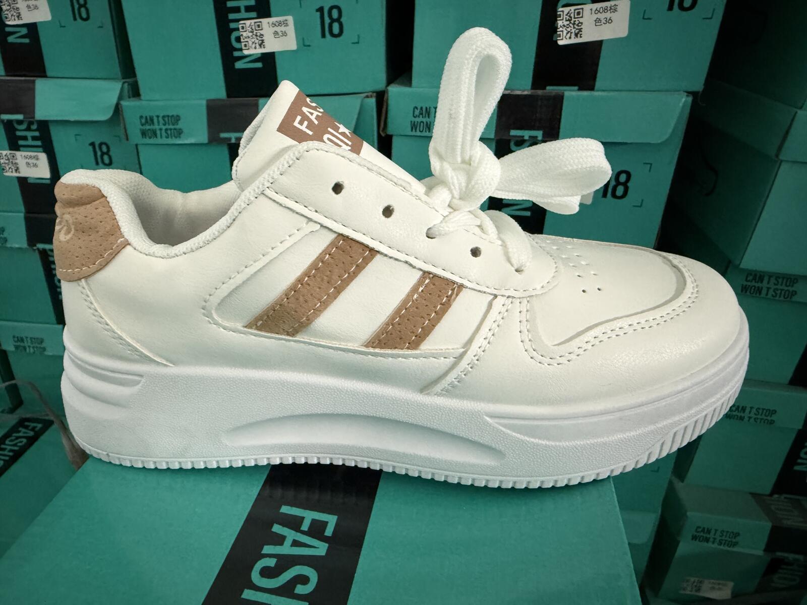 Ddmytiger Ins Little White Student Korean Women S Trendy Spring New Thick Soled Height Increasing Breathable Casual Shoes Street Shot QR Outdoor Shoes