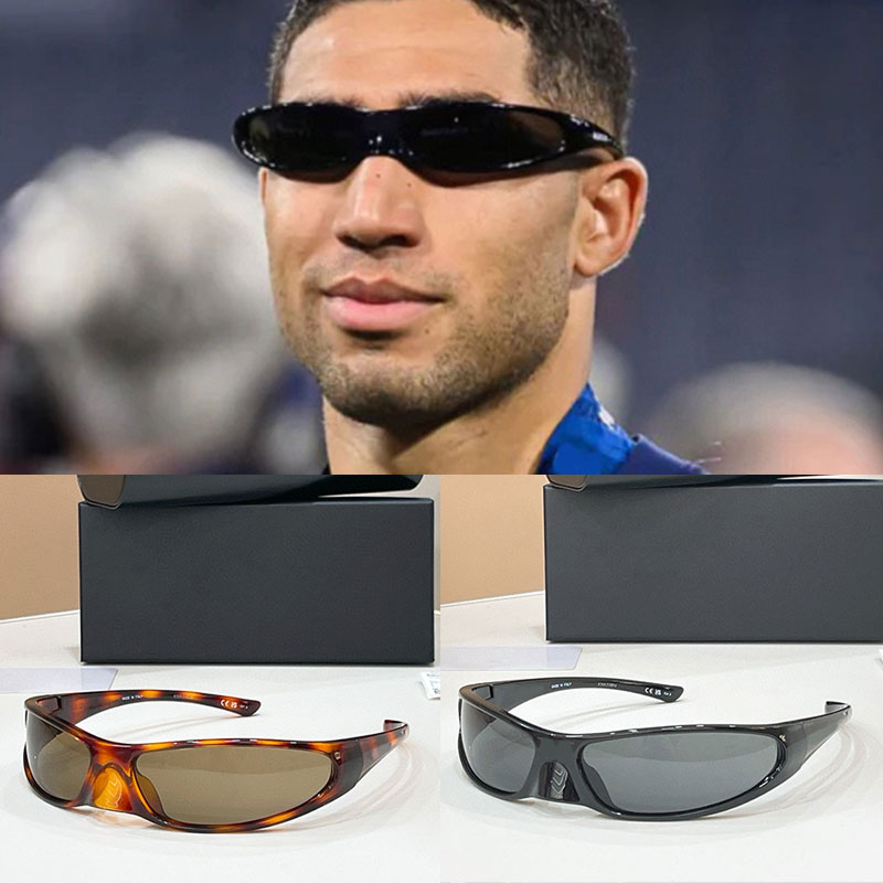 Men rectangular frame sunglasses BB0383S luxury designer man Curved arc shape glasses black acetate full frame black lens glasses UV400 mens casual glasses