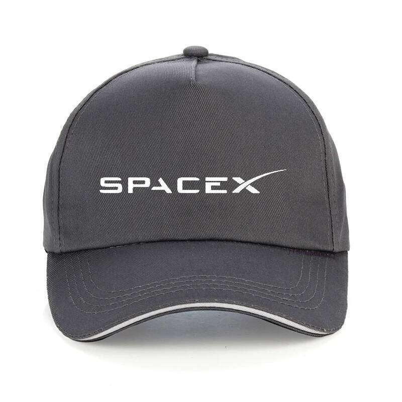 SpaceX Space X Logo cap Men Women 100%cotton car Baseball caps Unisex Hip Hop adjustable Snapback Hat Y260304
