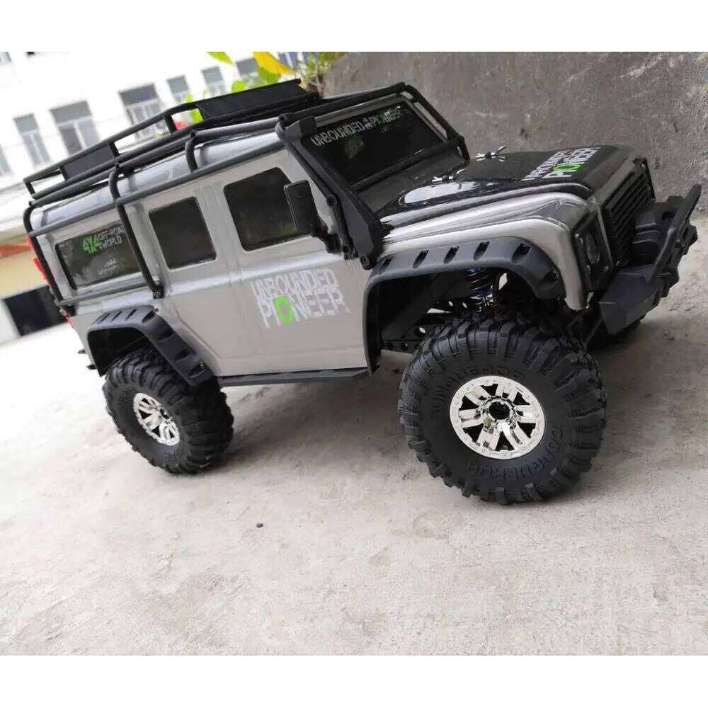 High Speed Retrofit Electric Wireless Control Simulation Land Rover Pickup RC Car 1:10 2.4G 4WD Shock Absorber Off Road Vehicle Z260304