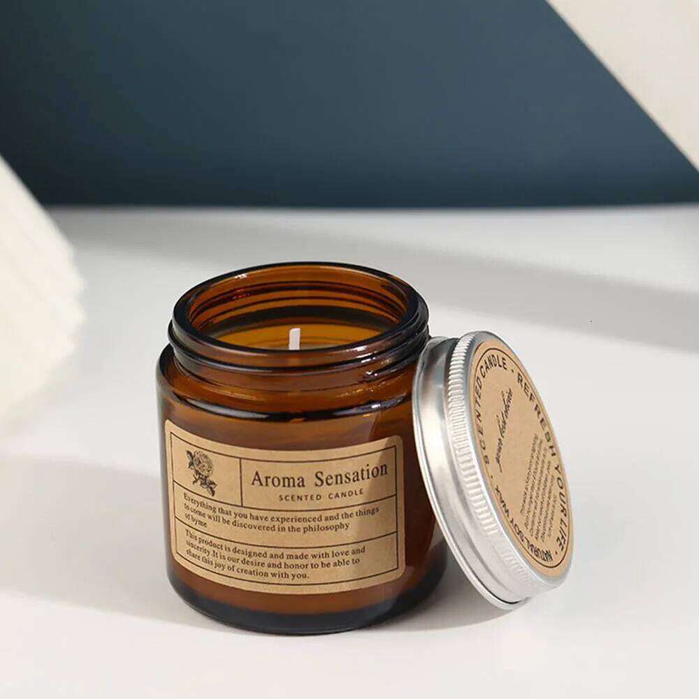 DIY Aroma Smokeless Household Romantic Decorative Aromatherapy Party Table Decor Candles for Home Scented W260304 W260305