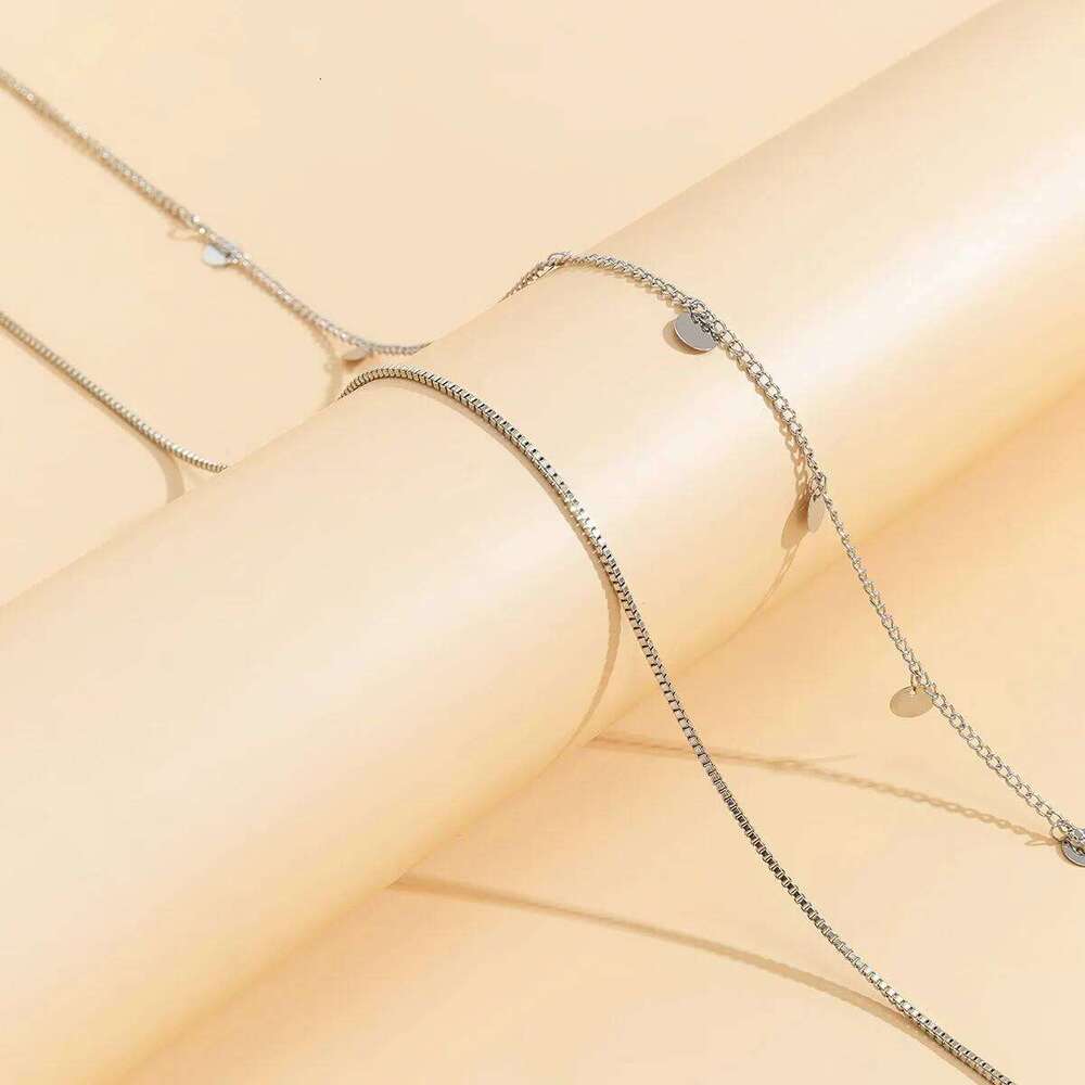 Boho Multilayer Summer Beach Waist Chain Women 2022 New Retro Creative Gold Color Round Sequin Pendant Body Fashion Jewelry S260304