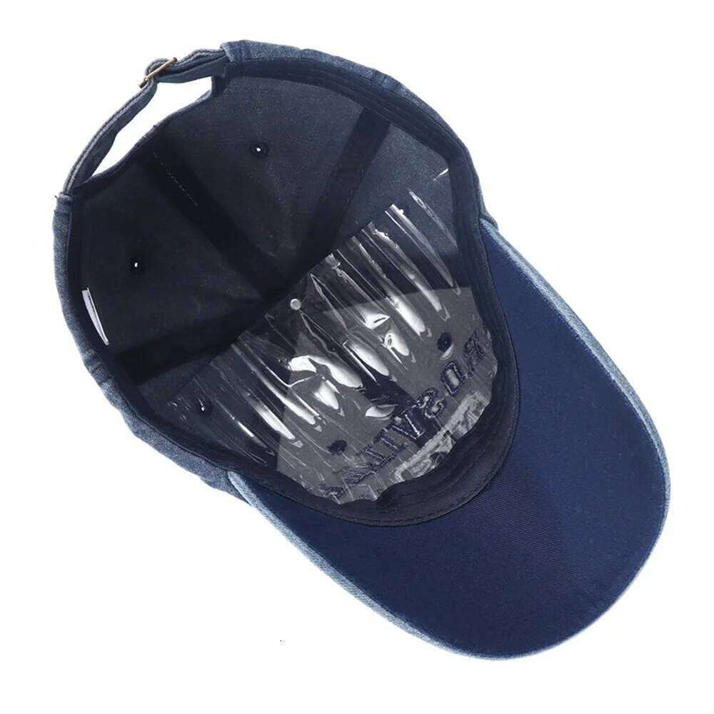 Retro Letter Embroidery Baseball Cap Men Women Adjustable Washed Cotton Snapback Hip Hop Streetwear Sun Hats Y2k Hat Y260304