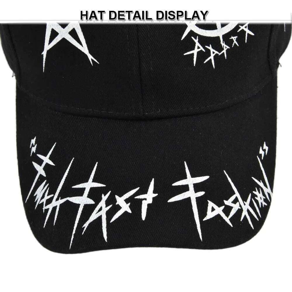 Letter Baseball Graffiti Sun Hip Hop Cap Visor Men Women Patchwork Snapback Casual Fashion Cotton Adjustable Dad Hat Y260304