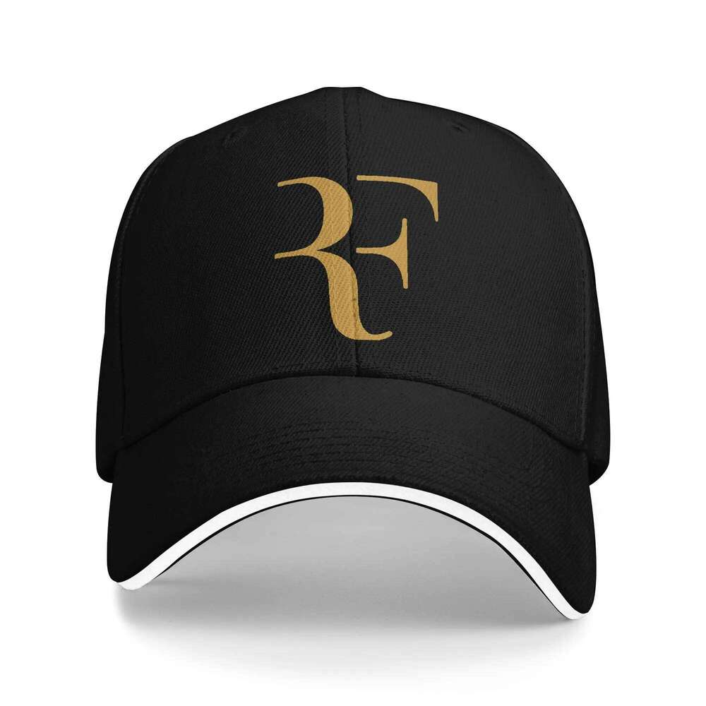 RF Roger Federer Trucker Hat Spring Golf Unisex 2024 Baseball Cap Casual Outdoor Sunshade Y260304