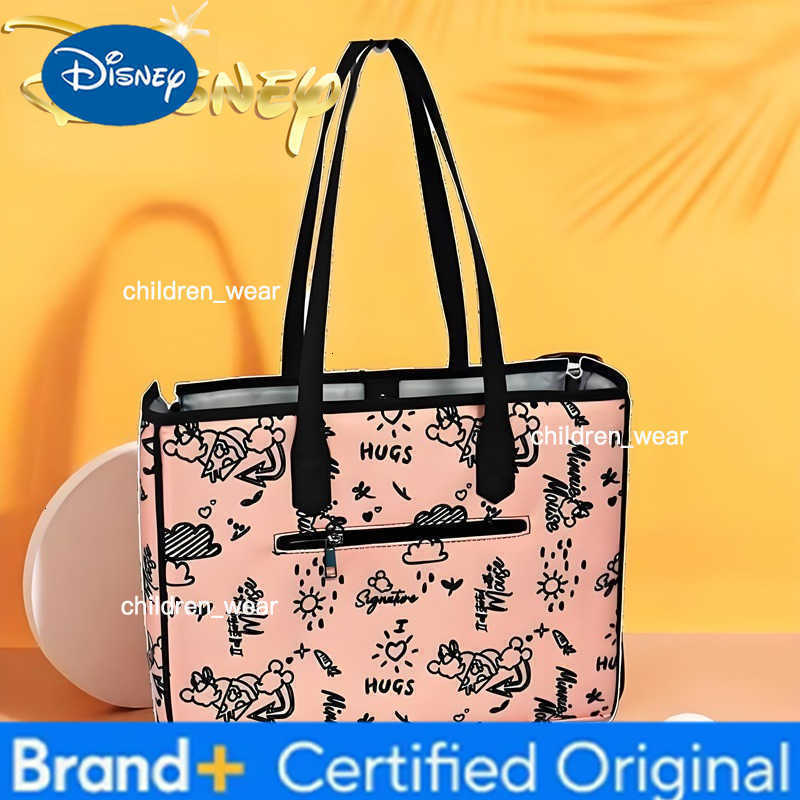 Disney Mickeys New Diaper Bag Handbag Large Capacity Multi-function Portable Fashion Baby Bag Cartoon Fashion High Quality H260305