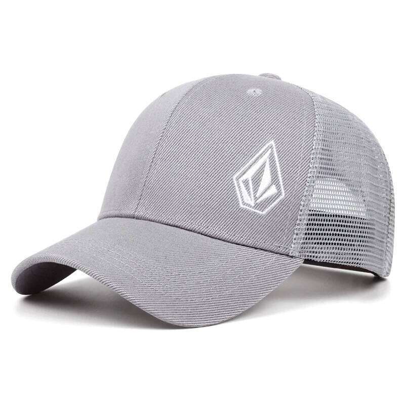 2025 New Diamond Embroidered Cotton Mesh Men's Hip Hop Decorative Women's Outdoor Sports Sunshade Baseball Hat Y260304