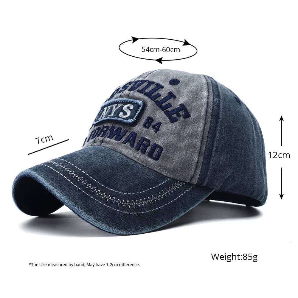 Retro Letter Embroidery Baseball Cap Men Women Adjustable Washed Cotton Snapback Hip Hop Streetwear Sun Hats Y2k Hat Y260304