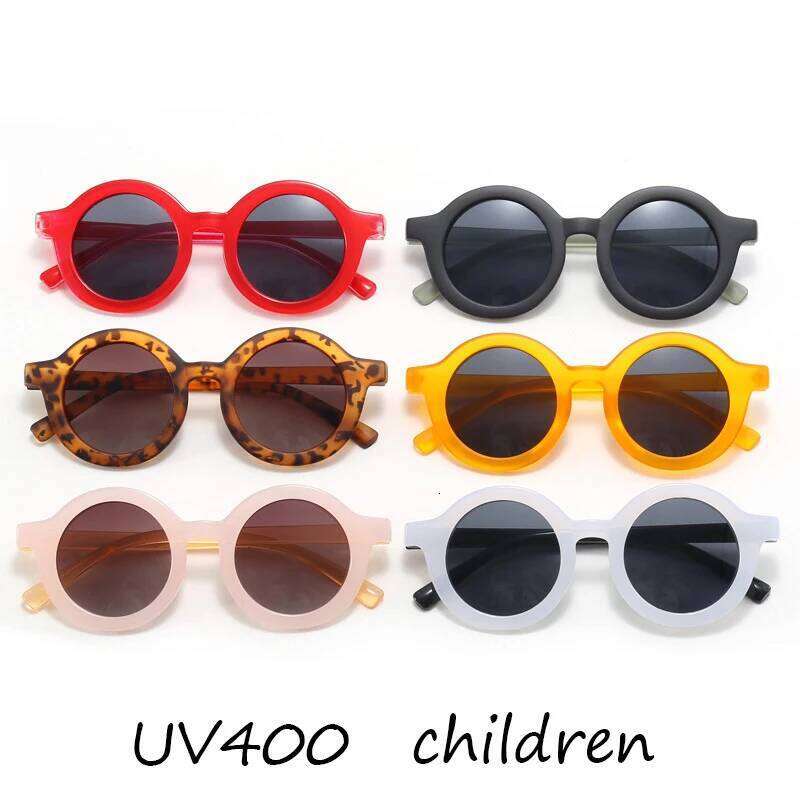2025 Trendy Children's Sunglasses Long Term Backup Small Elliptical Decorative Mirror New Fashion Z260305