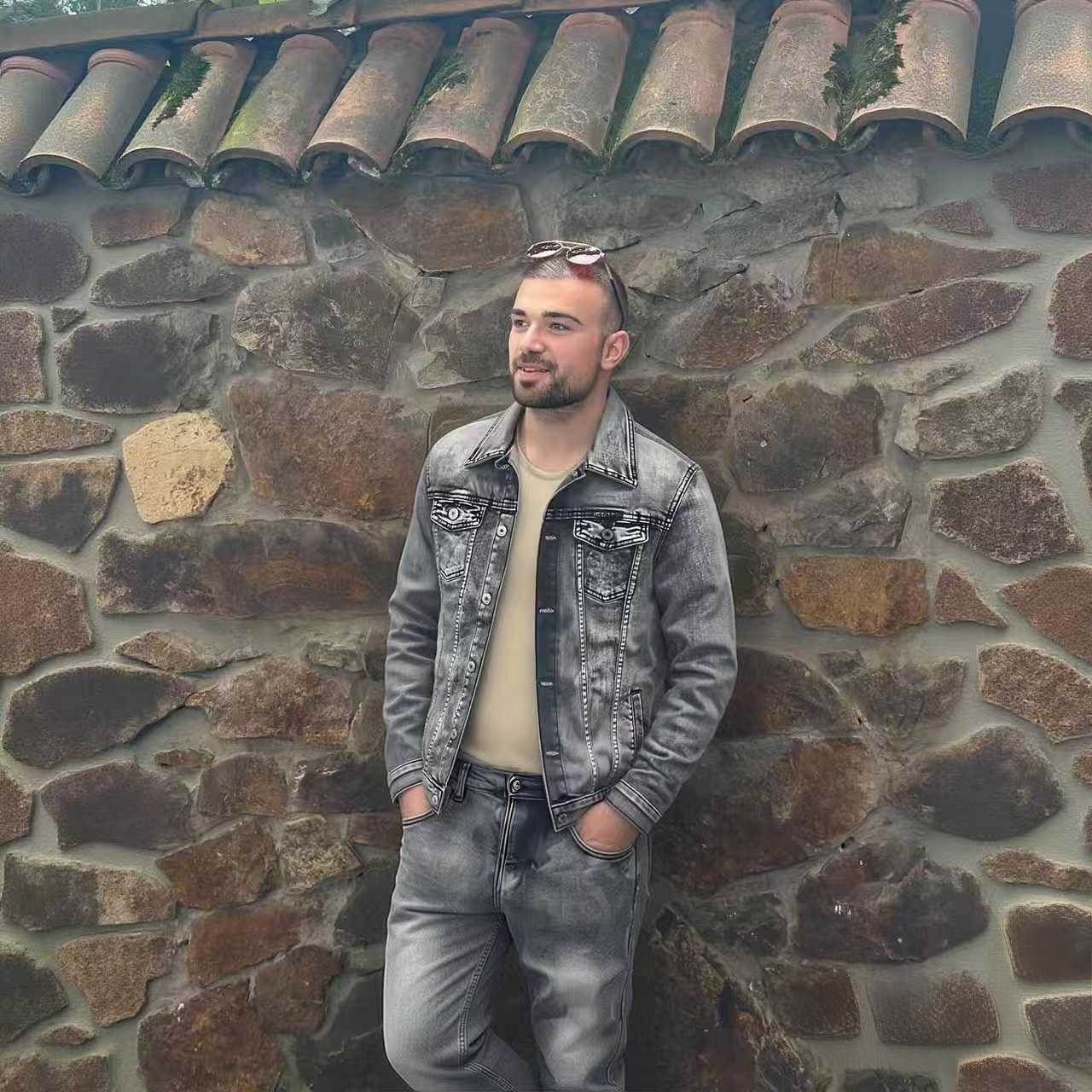 Men's Tracksuits Slim-Fit Denim Business Outfit Two Pieces Of Comfortable Stretch Fabric For Everyday Use Dark Blue Simple Design M-5XL