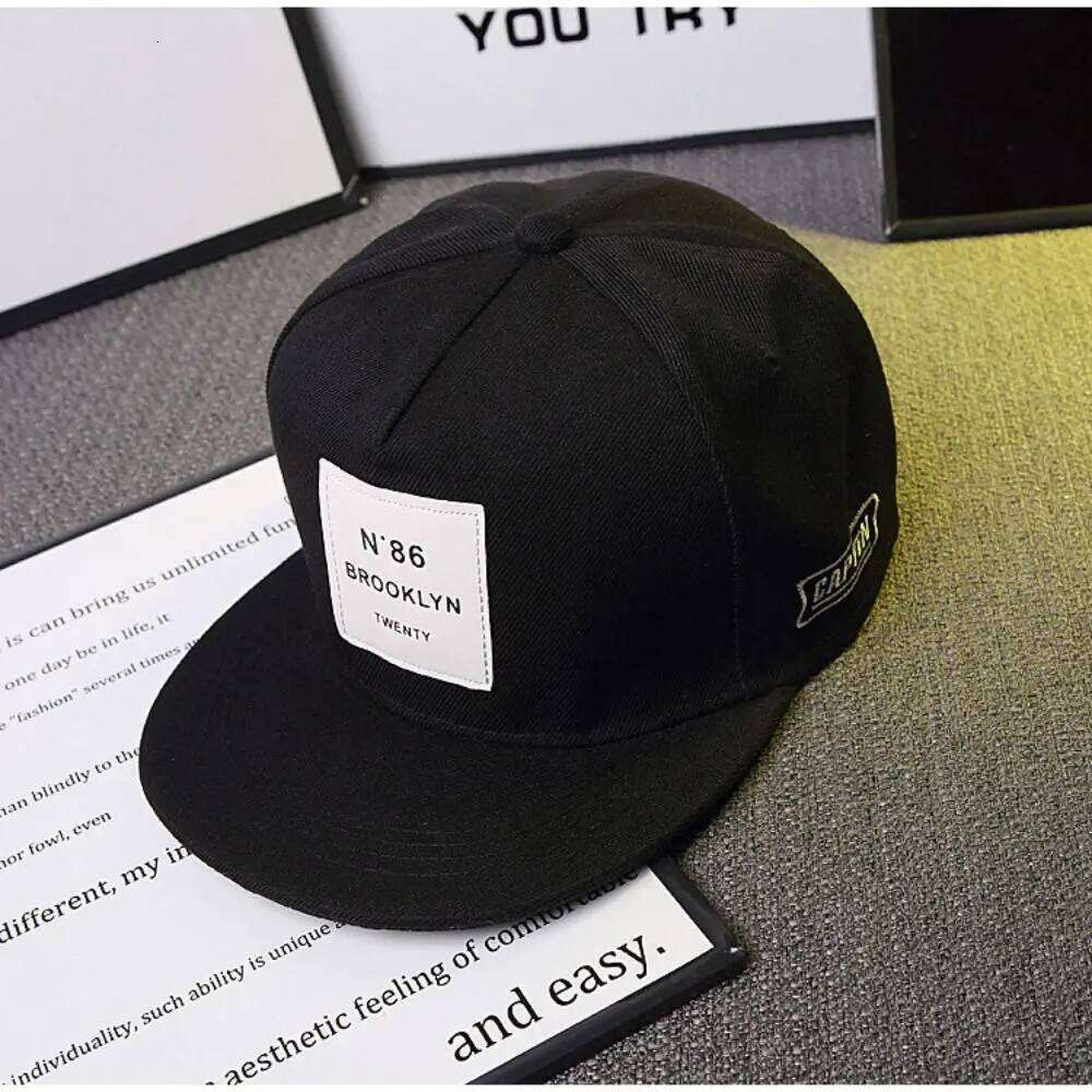 Fashion N86 Patch Baseball Summer Spring Outdoor Hip-hop Cap Sun Protection Embroidery Men Hat Y260304