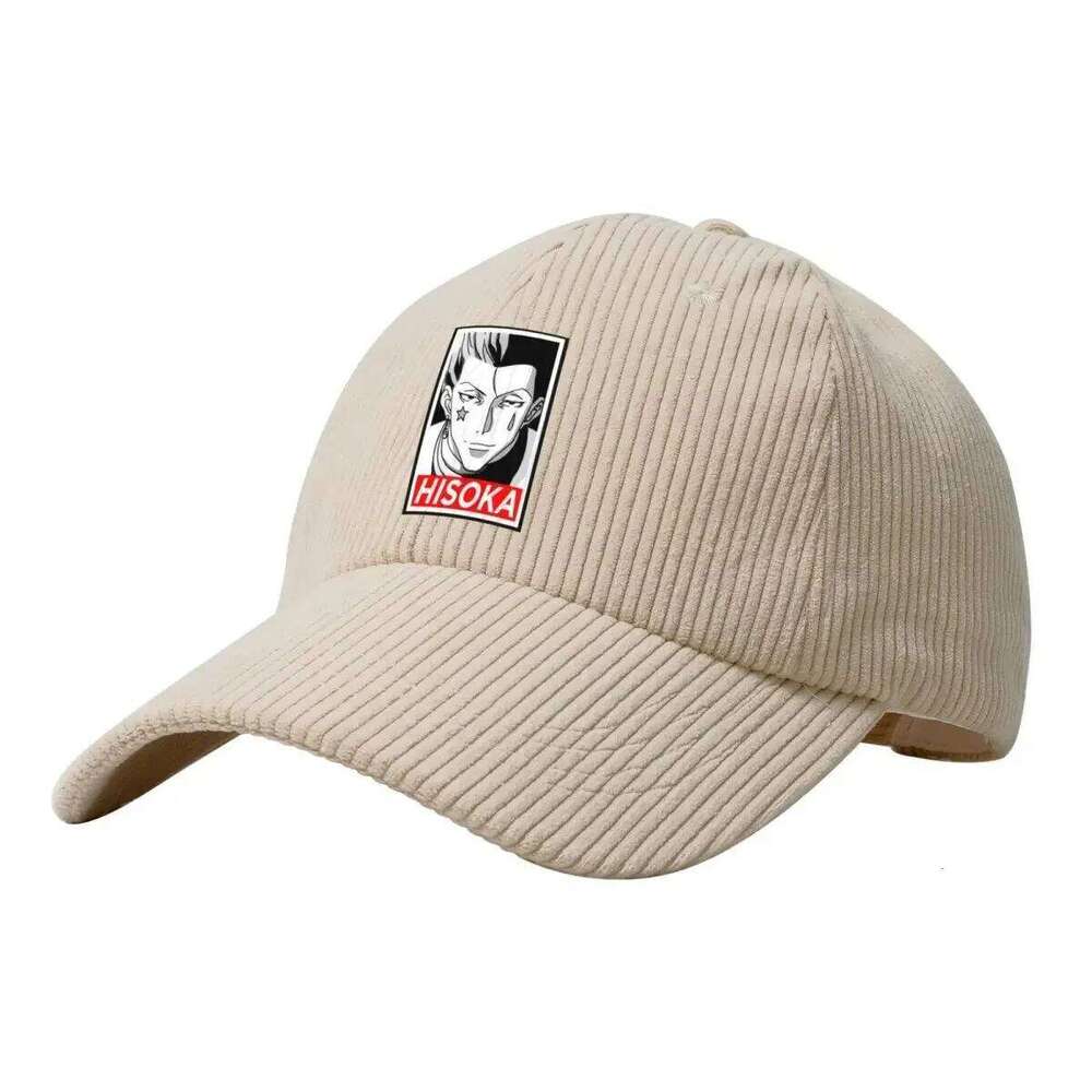 Hisoka Unisex Corduroy Baseball Cap Y260304