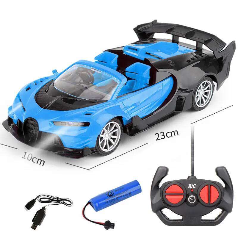 2.4G Drift RC High Speed Vehicle With LED Electric Remote Control Sports Car USB Charge Electronic Toy Kids Gift Z260304