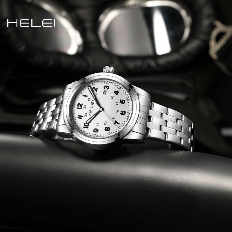 Best-Selling Cross-Border Outdoor Waterproof Sports Calendar Men's Quartz Watch High-Quality