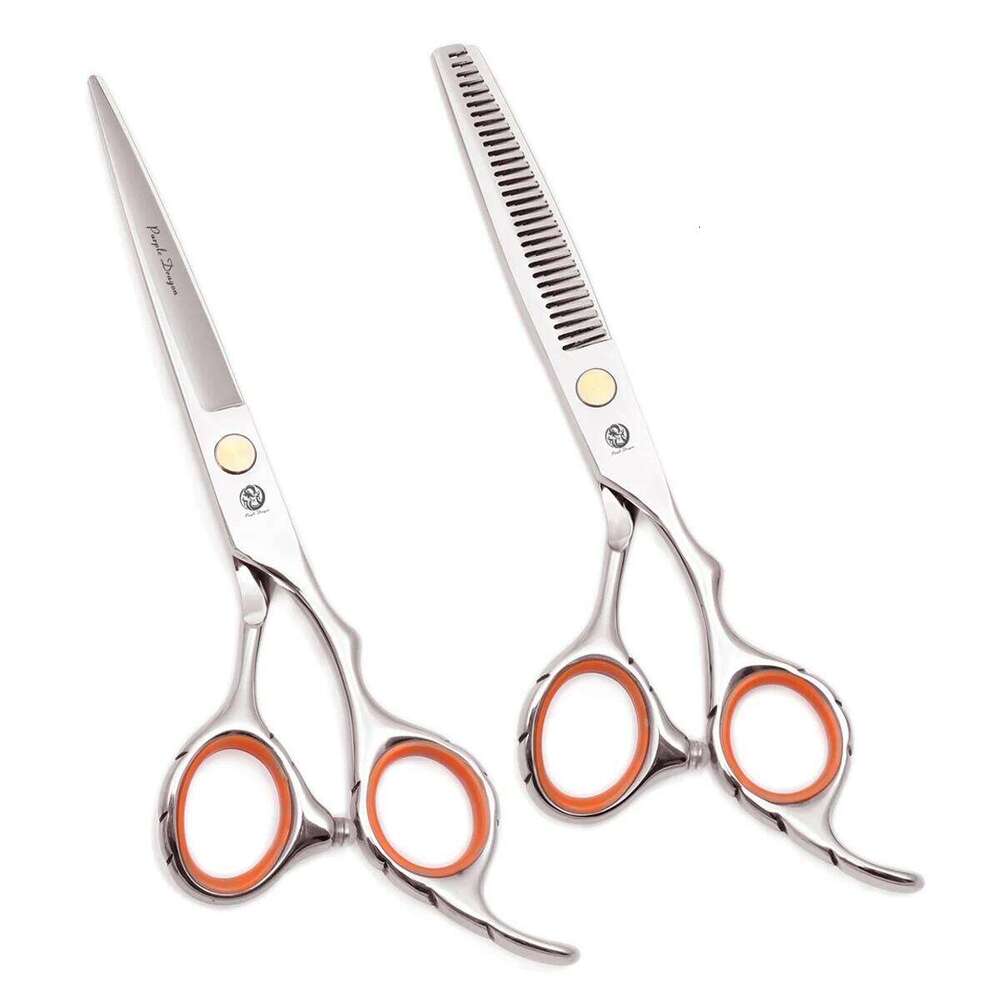 Professional Hairdressing Purple Dragon 5.5" 6" JP Stainless Thinning Shears Hair Cutting Scissors Barber Shop Z1008 H260304